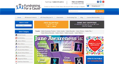 Desktop Screenshot of fundraisingforacause.com